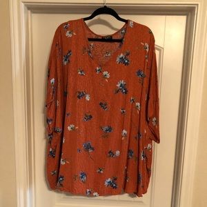 Rust colored tunic